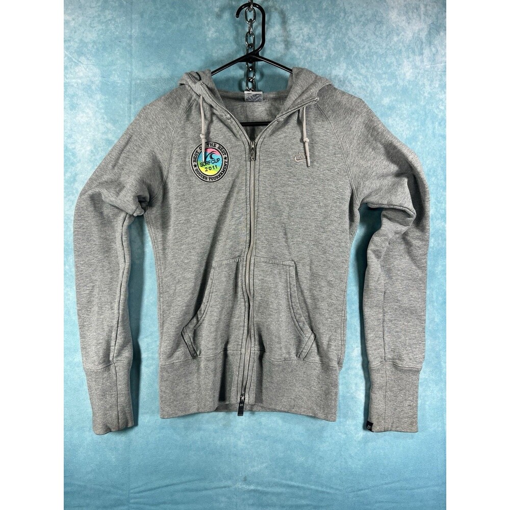 Y2K VTG Nike Sportswear Hoodie Women’s Small Surf Soccer